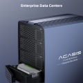 ACASIS 2.5/3.5 Dual Bay SATA To USB 3.0 HDD Enclosure Array Desktop Mobile Hard Disk Box RAID Cabinet USB 3.0 Sata Interface Dual Disc External 36TB for Windows Mac OS.
