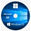 Windows CD Cover Transparent - Windows 10 DVD. 