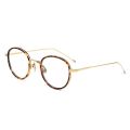 Brand Alloy Acetate Glasses Frame Men Women Vintage Round Prescription Eyeglasses Myopia Eyewear With Original Box tb905. 
