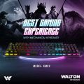 Walton Gaming Keyboard Mechanical KM02 with RGB Metalic Body.