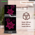 Myone MY-1F5G Magnificent Red Black Match Refrigerator-165 litter with Free Delivery.