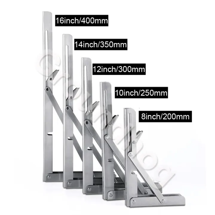 2ps%2014"%20Stainless%20Steel%20Folding%20Shelf%20Bench%20Table%20Bracket%20Marine%20Grade%20350kg%20Load%20-%20Image%207