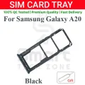 Samsung Galaxy A20 Sim Tray Micro SD Card Slot with Sim Ejector Pin Replacement Part.