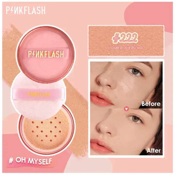 %E3%80%BD%EF%B8%8F%20PinkFlash%20Loose%20Powder%20#222%20(Suitable%20for%20dark%20skin%20tone)%20Long%20Lasting%20Oil%20Control%20Matte%20Loose%20powder%20-%20Image%202