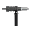 Electric Riveting Machine Adapter Rivet Tool Metal+Plastic with 2.4/3.2/4.0/4.8 mm Diameter Rivet Head Drill and Handle Wrench Rivet Tool.. 