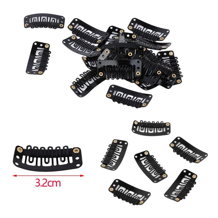 %E3%80%90happy%20one%E3%80%9120Pcs/Set%2032mm%20Metal%20U-Shape%20Wigs%20Hair%20Snap%20Clips%20Holder%20Hairpins%20Barrettes%20Women%20Hair%20Accessories%20-%20Image%203
