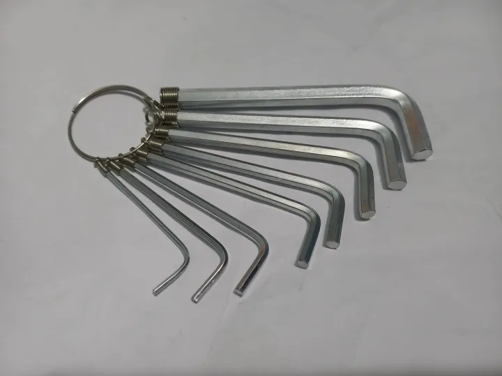 Hexagon%208%20Pcs%20Metric%20Combination%20Hex%20Key%20Allen%20Wrench%20Set%201.5Mm%202.Mm%202.5Mm%203Mm%203.5Mm%204Mm%205Mm%206Mm%20Keyring%20Hand%20Bicycle%20Repair%20Screw%20Driver%20Tool%20Set%20-%20Screw%20Driver%20Set%20-%20Image%205