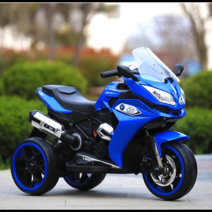 Baby Ride On Bike Kids GS Rechargeable - Blue