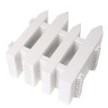 14PCS outdoor PVC white fence garden pet decoration cage. 