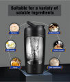 650ml USB Electric Portable Whey Protein Shaker bottle Fully Automatic Stirring Cup Rechargeable Gym BA Free Cocktail Blend.