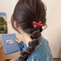 Japanese Fashion Spiral Hair Tie Butterfly Bowknot Telephone Wire Hair Ties For Girls Women Ponytails Head Rope Hair Accessories.