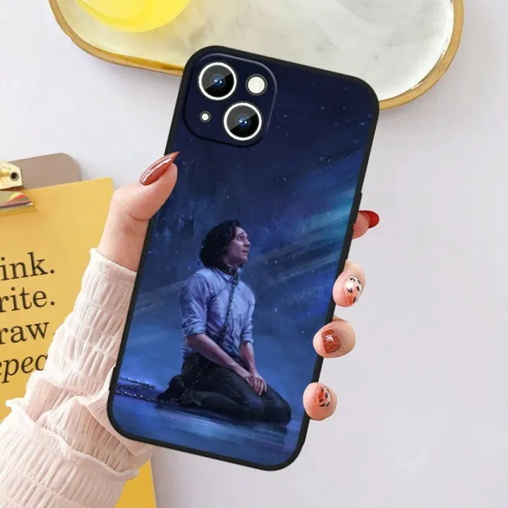 Marvel%20Lovely%20Loki%20Phone%20Case%20For%20Apple%20iPhone%2014%2013%2012%2011%20Pro%20Max%20mini%20XS%20XR%20X%208%207%206S%206%20Plus%20Black%20Soft%20Funda%20Back%20Cover%20Coque%20-%20Image%206