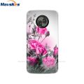 Silicone Case For Motorola Moto X4 Case Cover Soft TPU Back Cover Phone Cases For Motorola Moto X4 X 4 XT1900 5.2inch Flower. 