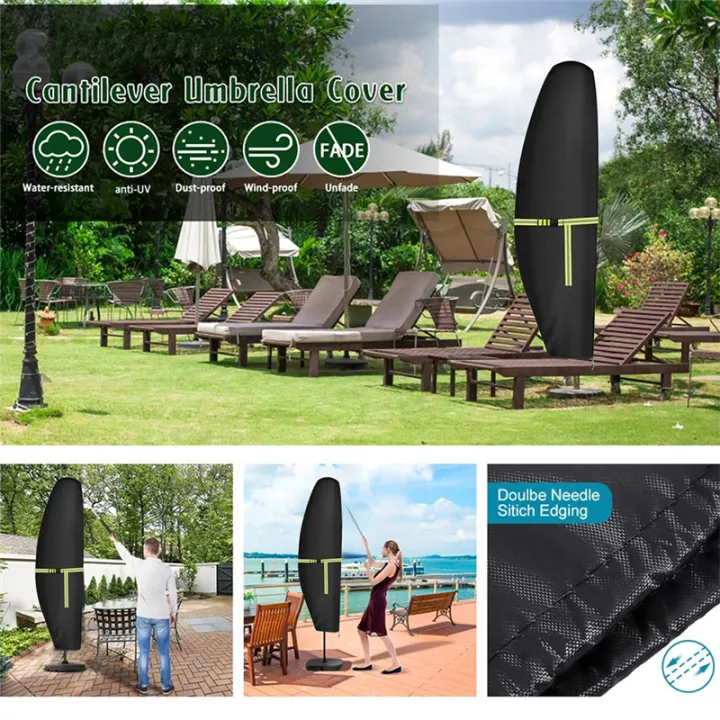 1%20Set%20420D%20Waterproof%20Outdoor%20Umbrella%20Cover%20Outdoor%20Parasol%20Cover%20Fits%20for%20Cantilever%20Offset%20Umbrella%20210%20X%2045%20X%2072/32%20cm%20-%20Image%207