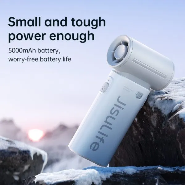 Original%20JisuLife%20Handheld%20Fan%20Life9%20Silent%20Turbo%20Fan%205000mAh%20Battery%2018H%20Max%20Cooling%20Time%20with%205%20Speeds%20-%20Image%207