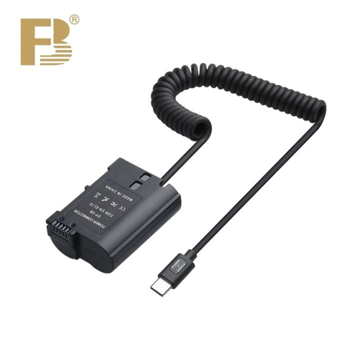 FB EN-EL15 EN-EL15C TO Dummy Battery USB Type C Cable