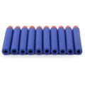 20 Pcs Nerf Refill Darts Soft Bullet Elite Series 72x12 mm -Blue. 