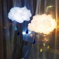 【Cathery Baby Store】2m DIY Handmade Cute Cotton Cloud Shape Light Hanging Night For Birthday Bedroom Decor Drop Shipping Sale.