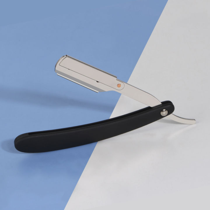 Old-fashioned%20Men%20Manual%20Razor%20Edge%20Stainless%20Steel%20Holder%20Shaving%20Eyebrow%20Hair%20for%20Women%20Beard%20Cutte%20-%20Image%204