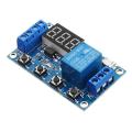 5V De-Lay Timer Ws16 Micro USB DC 6-30V Digital Led Display Trigger Turn On Off De-Lay Cycle De-Lay Timer Control Switches Relay Module For Smart Home Automatic Control Powerpoints Switches. 