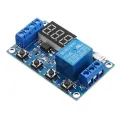 5V De-lay Tim-er WS16 Micro USB DC 6-30V Digital LED Display Trigger Turn On Off De-lay Cycle De-lay Ti-mer Control Switch Re-lay Module For Smart Home Automatic Control Electrical Circuitry & Parts. 