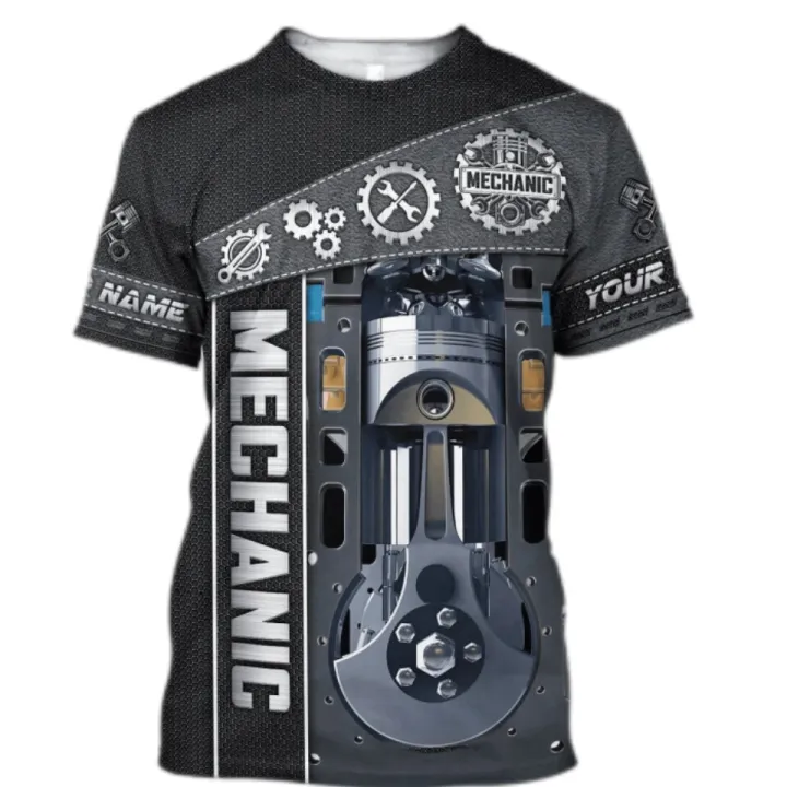 2023%20Summer%20Fashion%20Men's%20T-Shirt%20Name%20Mechanic%203D%20Full-body%20Print%20Top%20T-shirt%20Street%20Leisure%20Sports%20T-shirt%20-%20Image%202