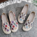 Old Beijing Cloth Shoes Women's Shoes Women's Shoes2023New Summer Mesh Shoes Women's Breathable Mesh ShoesinsWind Flat Shoes.