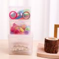 【Limited Stock Available】 Multifunctional Simple Transparent Stationery Storage Box Hardware Case Beads Container Small Chip Boxes Desktop Jewelry Organizer.