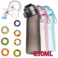High-value Mug Air-flavored Water Bottle Sports Water Bottle for Outdoor Sports Fitness Fashion Water Cup Plastic Cup. 