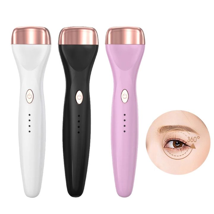 5D Eyelash Curler Portable Electric Heated Eye Lash Perm Long Lasting Eyelashes Curls Quick Heating Eyelash Curler Makeup Tools