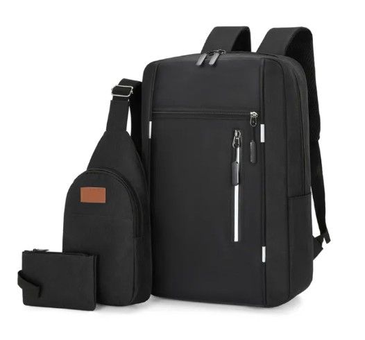 Combo%203PCS%20USB%20Charging%20Waterproof%20School%20bag%20male%20Business%20Travel%20Bags%2015.6%20inch%20-%20Image%202