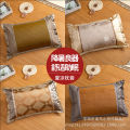 Double-sided mat pillowcase, summer single ancient rattan pillowcase, breathable ice silk bamboo pillowcase, adult student pillowcase. 
