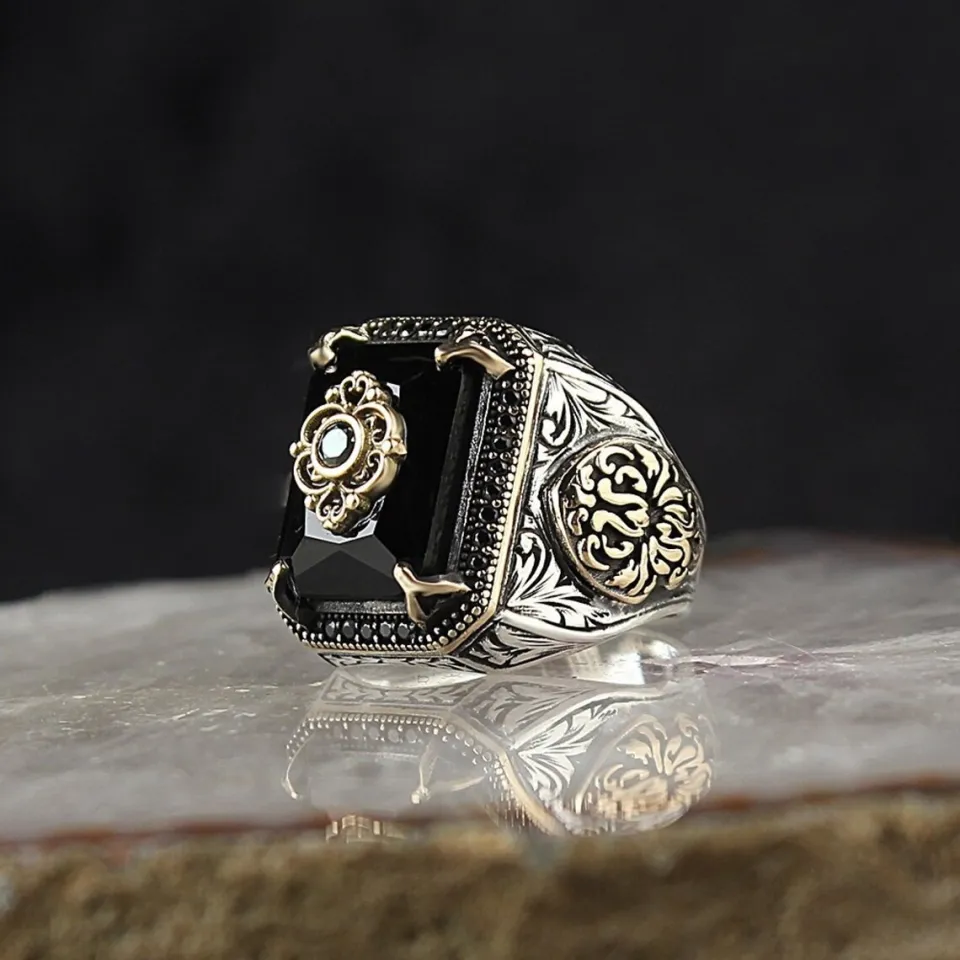 925 Sterling Silver Eagle Ring, Mens Rings, on sale Boho Ring, Gothic Jewelry, Cool Rings, Signet Ring, Biker Rings, Black Ring, Vintage Ring