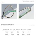Retro Anti-Blue Light Women Cat Eye Eyeglasses Frame Brand Designer Oversized Optical Glasses Frames Clear Glasses. 