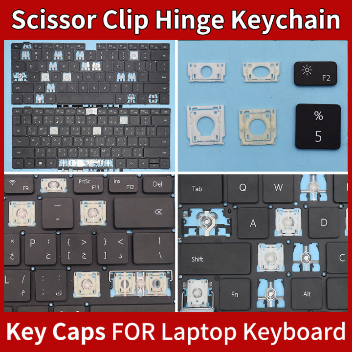 Replacement Keycap Key cap Scissor Clip Hinge For Huawei MateBook D 13 14 R5 KLV-W19 2018 2019 2020 Magicbook 14 Xpro Keyboard