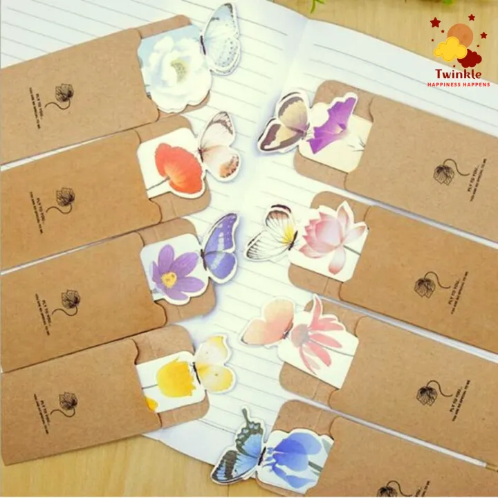 1%20Piece%20or%203%20Pieces%20Classic%20Butterfly%20Paper%20Bookmarks%20For%20Books%20Markers%20Holder%20Clip%20for%20book%20Creative%20Gift%20Stationery%20-%20Image%209