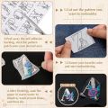 DIY Stitching Embroidery Paper Accessories Handmade Embroidery Crafts Flowers and Leaf Designs Stick Pattern Stabilizers Sewing Supplies Hand Stitch Embroidery Dissolving Transfer Paper Beginners. 