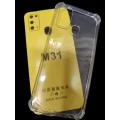 transfered-cover-clear-tpu-case-silicone-case-silicon cover/water-tpu-case-water tpu- er-sada-cover-pani cover M31. 