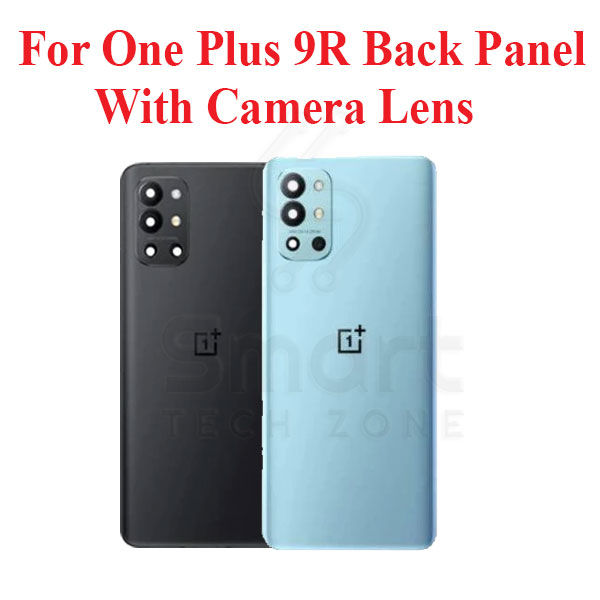 One Plus 9 R Cover Back OnePlus 9R Back Panel / Backshell / Casing + With Camera Lens + Side ...