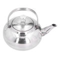Home Tea Kettle Stainless Steel Exquisite Teapot Coffee Pot With Strainers. 