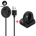 Smart Watch Charging Cable With Silicone Base PVC Watch Charger USB Cable Portable Charging Desktop Holder Compatible For Itouch Air 4 3 SE Sport 3 Explorer 3 Watch. 