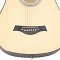 Acoustic Guitar Kit Wooden 38in Folk Guitar for Performance for Beginners. 