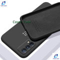 For OnePlus Nord CE 5G Matte Finish Silicone with Inside Fiber Cloth Phone Back cover.