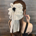Fashion Large Bow Hair Claw Clip Super Fairy Temperament Headdress Women Hair Clip Sweet Hair Accessories. 