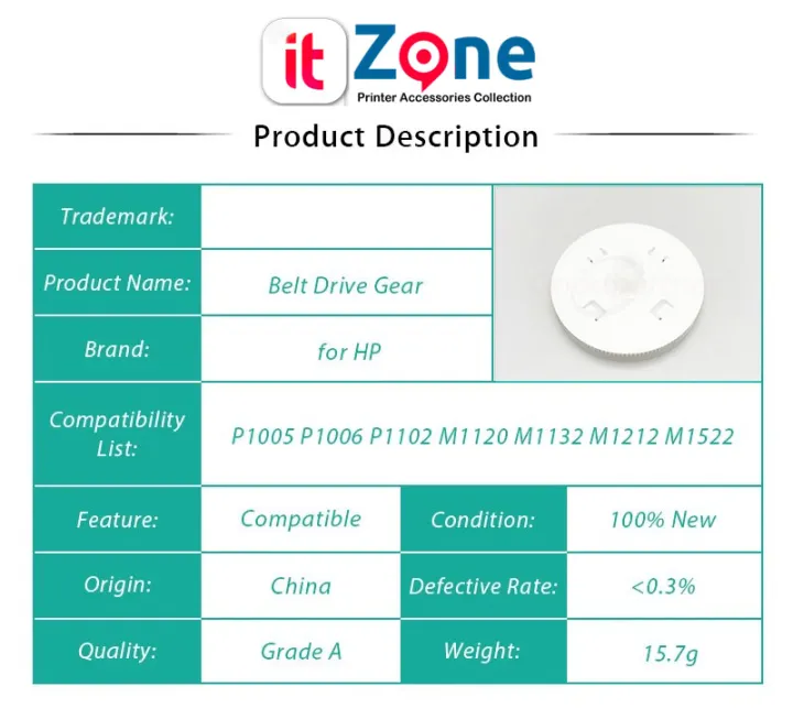 Belt%20Drive%20Gear%20for%20HP%20%20p1102%20%20P1005%20P1006%20P1007%20P1008%20P1009%20P1102%20P1108%20P1505%20P1566%20P1606%20M1120%20M1132%20M1136%20M1212%20-%20Image%203