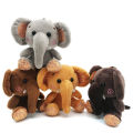 Cute Baby Elephant Plush Toys Elephant Doll Keychain Doll Girly Ragdoll Schoolbag Small Pendant. 