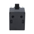 Compressor Thermal Overload Protector for HX1/3HP Refrigerator & 3PIN Terminals Refrigerator PTC Relay 12 Ohm Resistance.