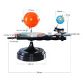 KOGEEK DIY Solar System Model Globe Earth S-un Moon Orbital Planetarium Educational Teaching Tool Astronomy Science Kit for Child Kid.