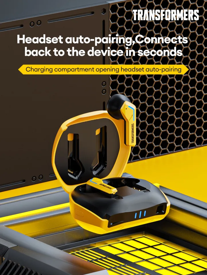 TRANSFORMERS TF-T06 HIFI Stereo Earbuds 5.3 Wireless Earphone ENC