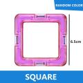 2Pcs/lot quality Square Educational Magnetic Toy Bricks 3D Building Blocks Matched Bricks Kid Gift construction magnetic toys.